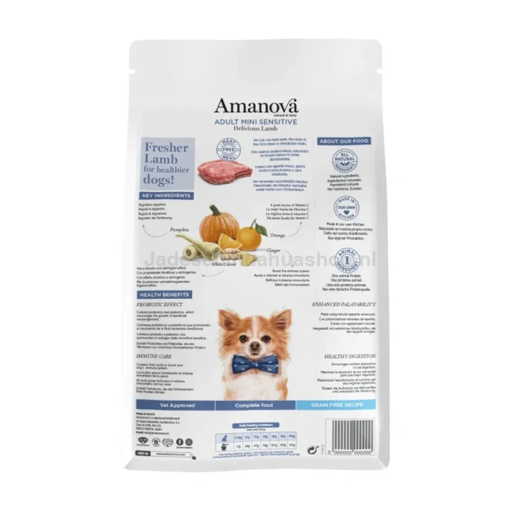 Amanova - Adult Mini Sensitive Delicious Lamb