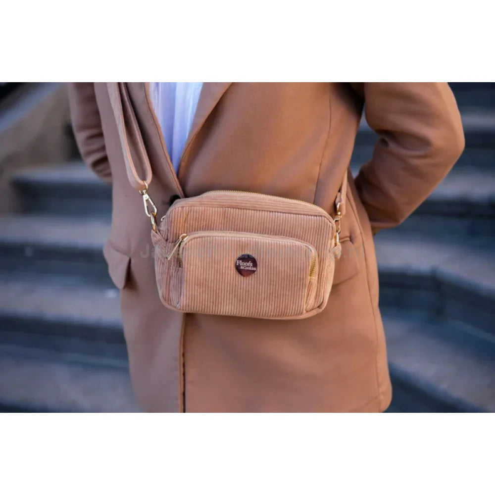 Floofs And Cookies - Fancy Dog Mom Bag Beige