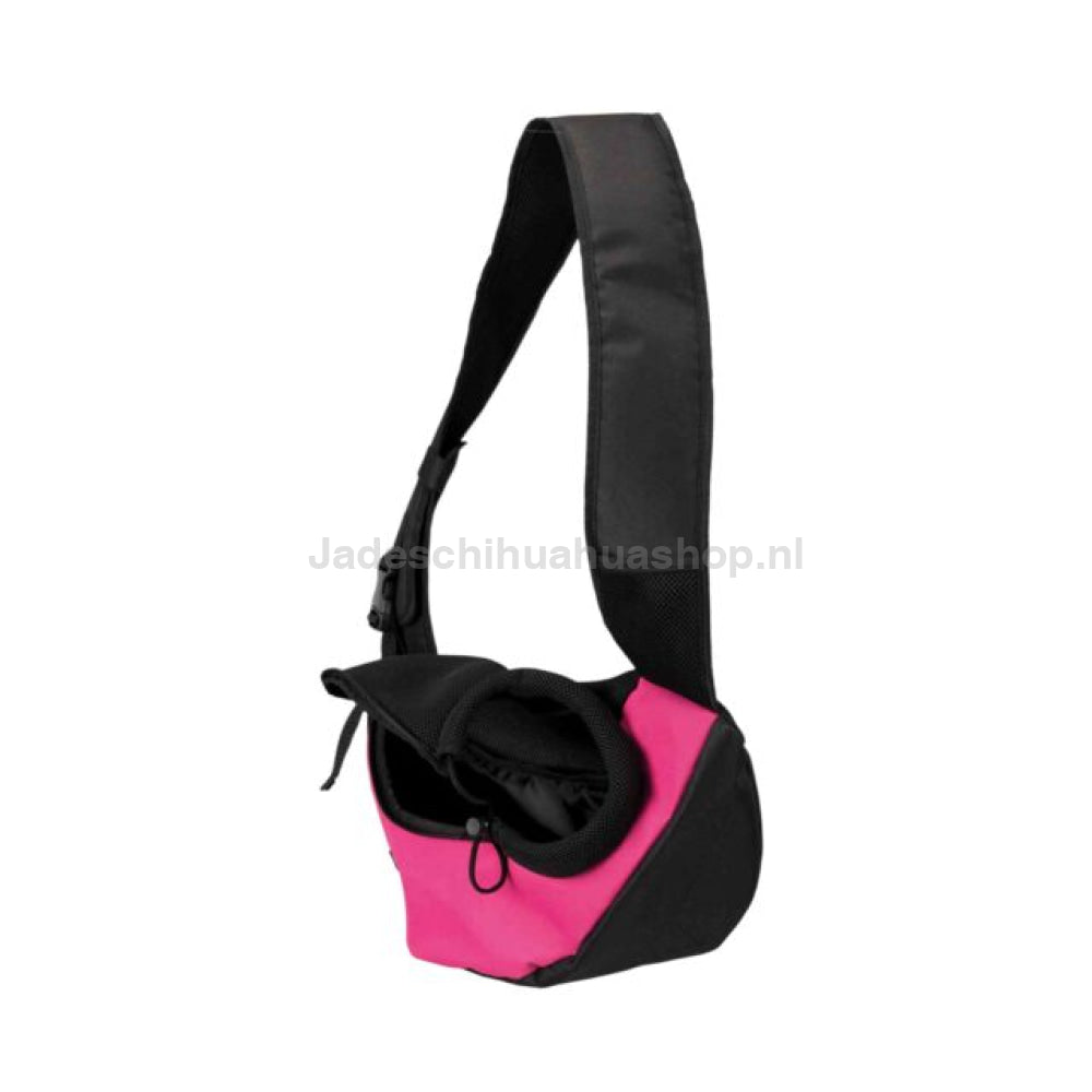 Trixie - Buikdrager Sling Roze/Zwart