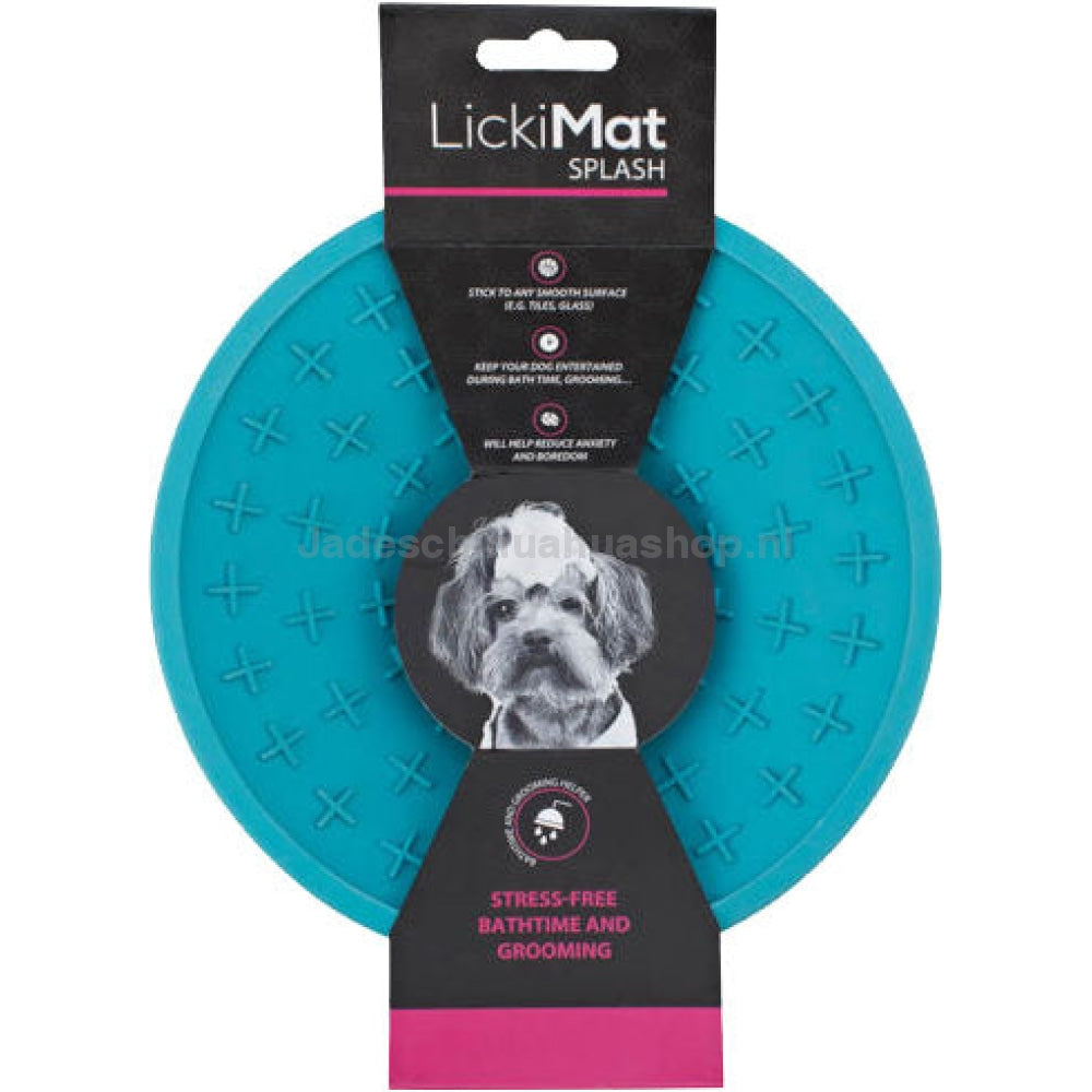 Licki Mat - Hond Likmat Splash Turquoise